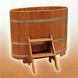 деревянная купель для бани